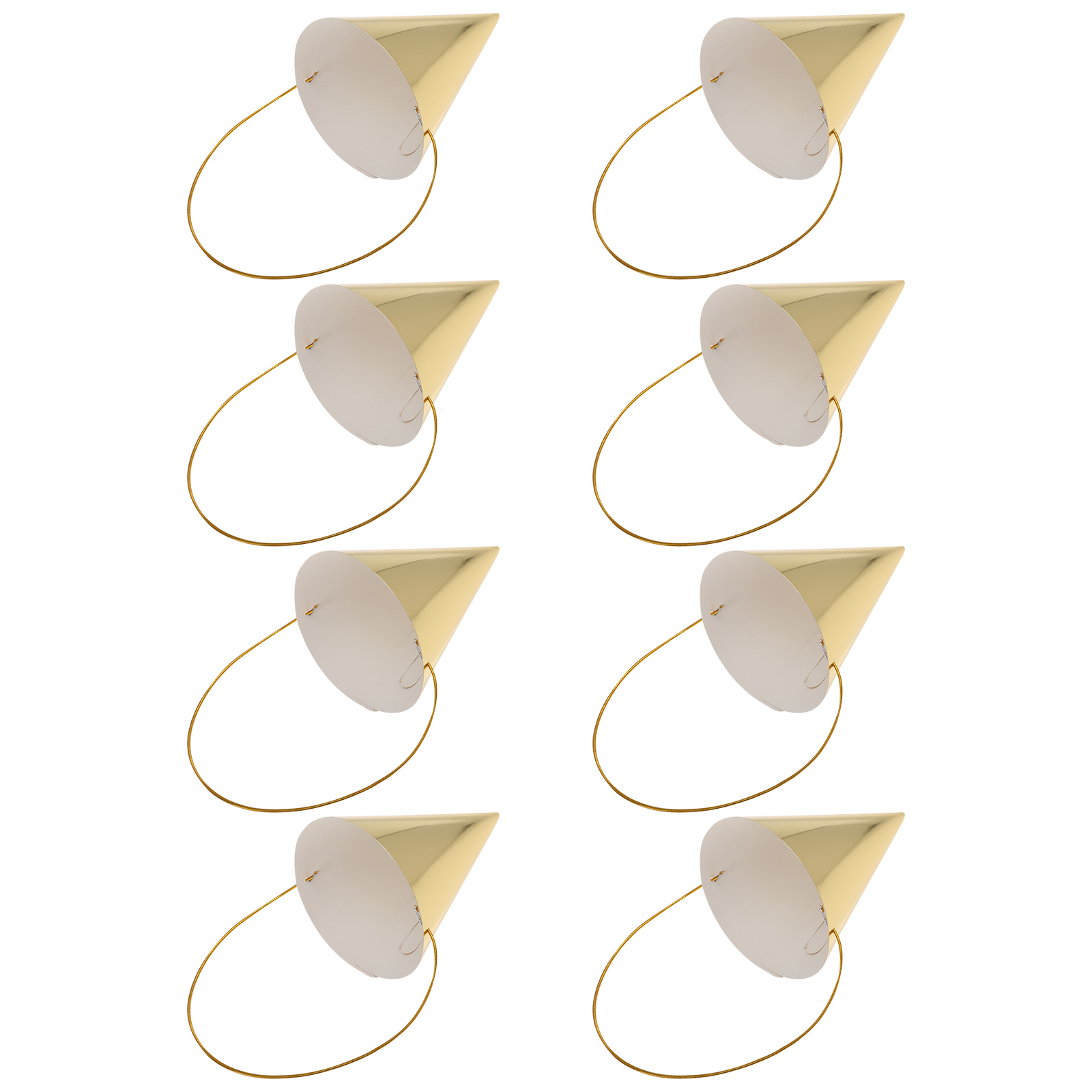 Party Hat Cone - 8pcs Adorable Children Birthday Hats Birthday