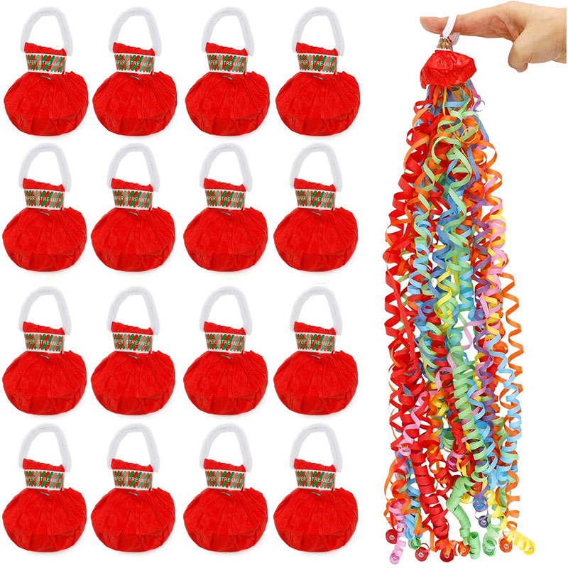 Confetti Cannon Tube - Throw Streamers Hand Throw Confetti Poppers