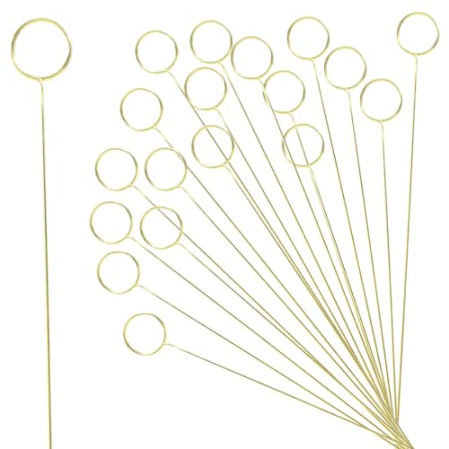 Centerpiece Stick - 40 Pcs Floral Card Holder Picks