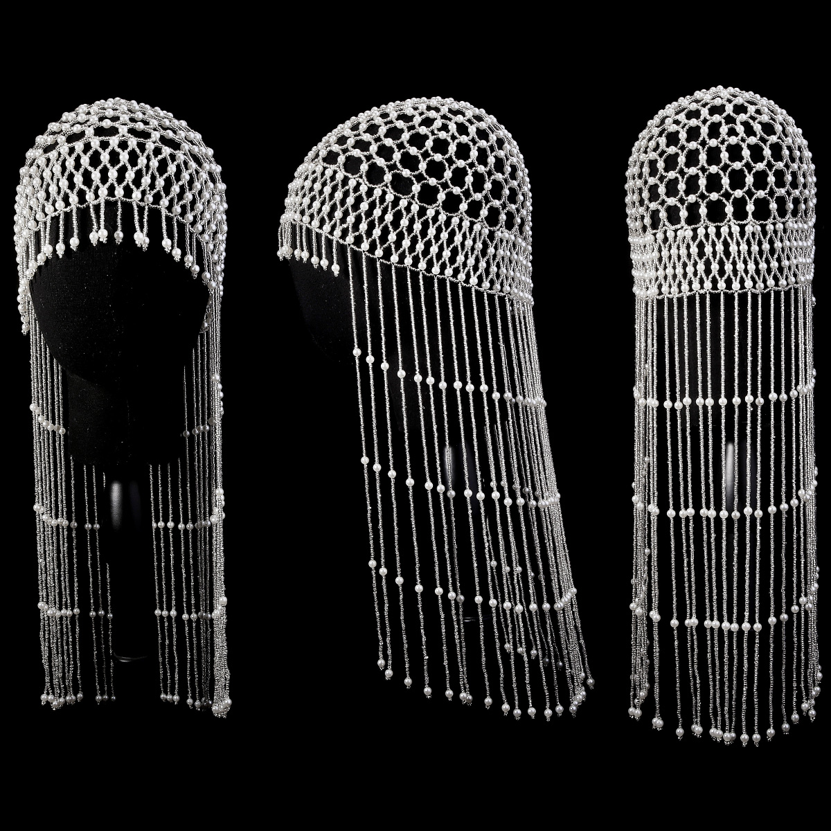 Luxury Pearls Beaded Headwrap  - Event Suppliers recension och pris