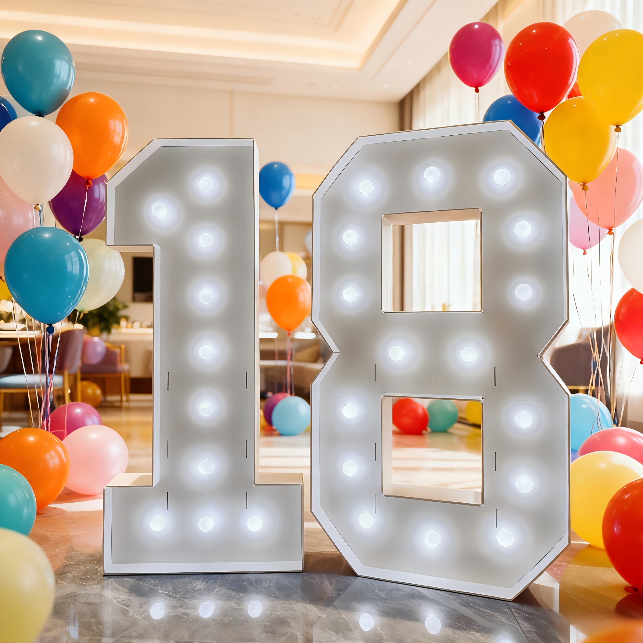 4-Foot Self-Illuminating LED N - Event & Party Supply recension och pris