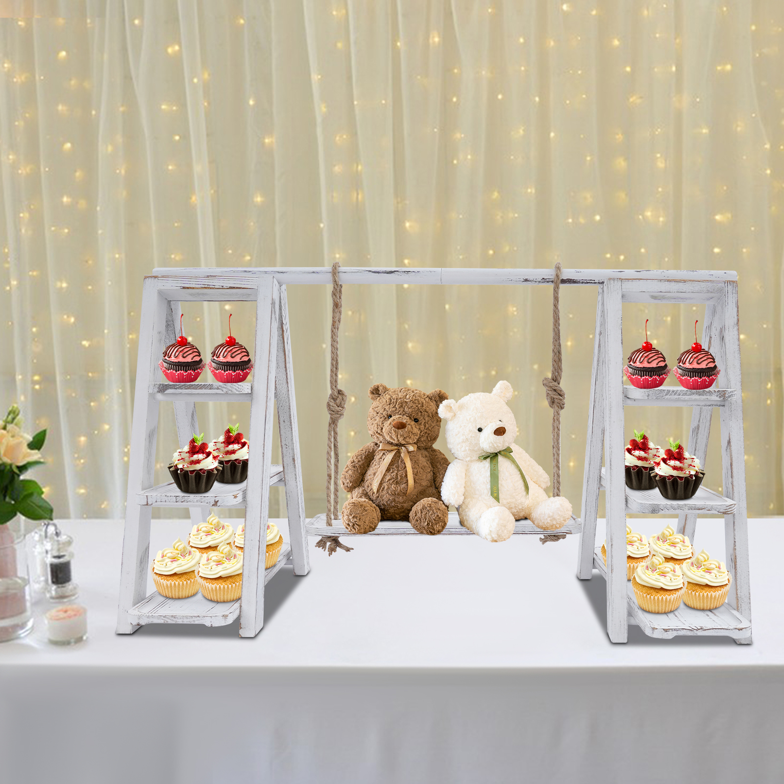 3-Tier A-Shape Cupcake Stand W - Cupcake Stand Tier recension och pris