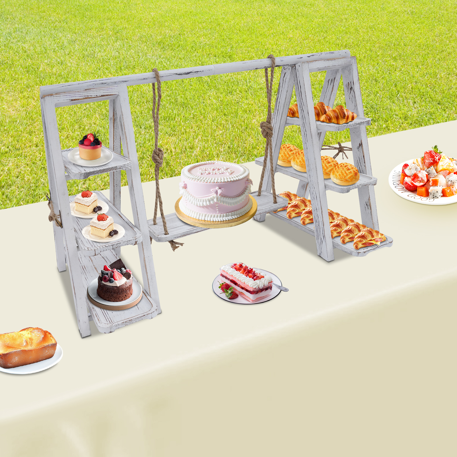 3-Tier A-Shape Cupcake Stand W - Cupcake Stand Tier recension och pris