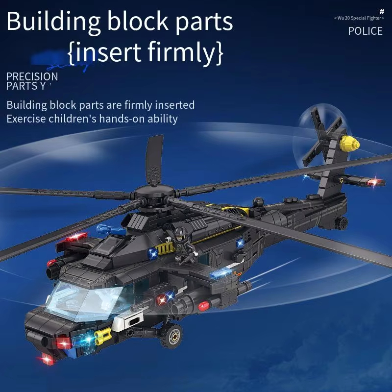 898PCS Military Helicopter Z-2 - Event Z recension och pris