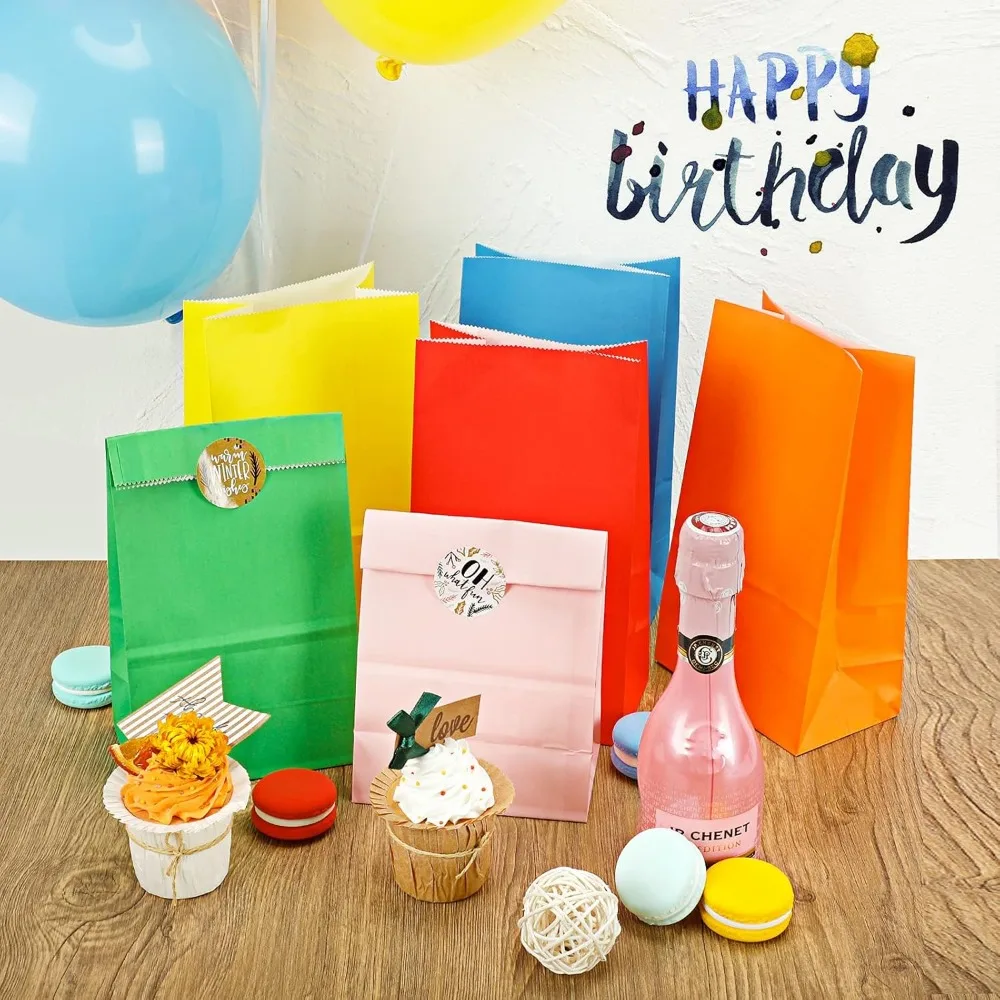 10/20/50pcs colorful Kraft Pap - Event Party Shop recension och pris