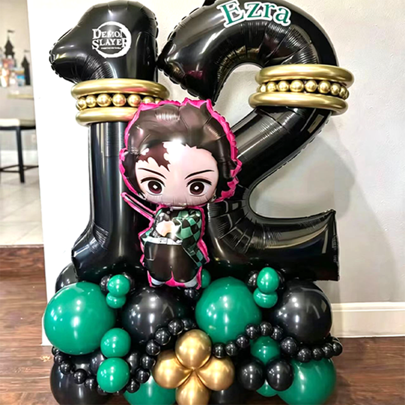 Premium Demon Slayer Theme Bal - Balloon Arch Kit recension och pris
