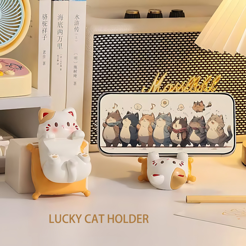 Cute Cartoon Cat Desktop Ornam - Event Support recension och pris