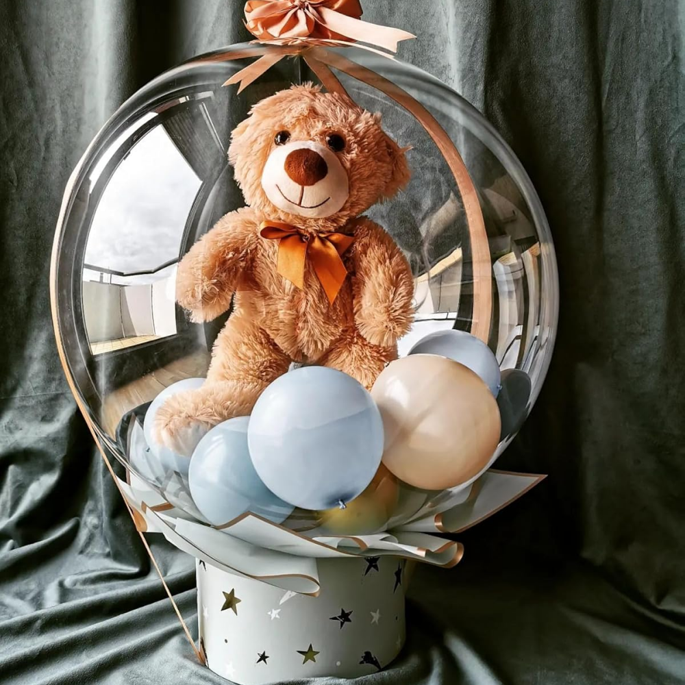 Transparent Bobo Balloon for S - Led Balloon Light recension och pris