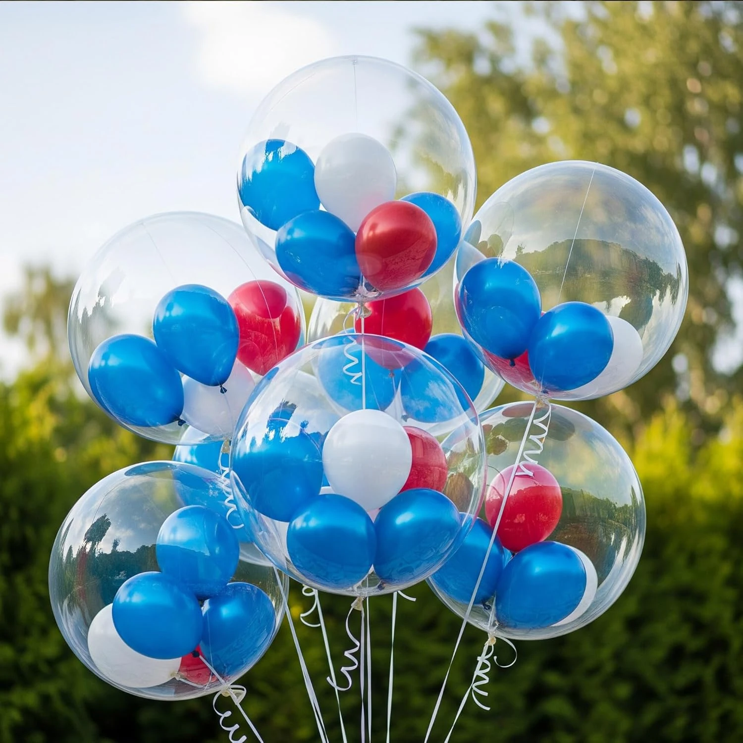 Transparent Bobo Balloon for S - Led Balloon Light recension och pris