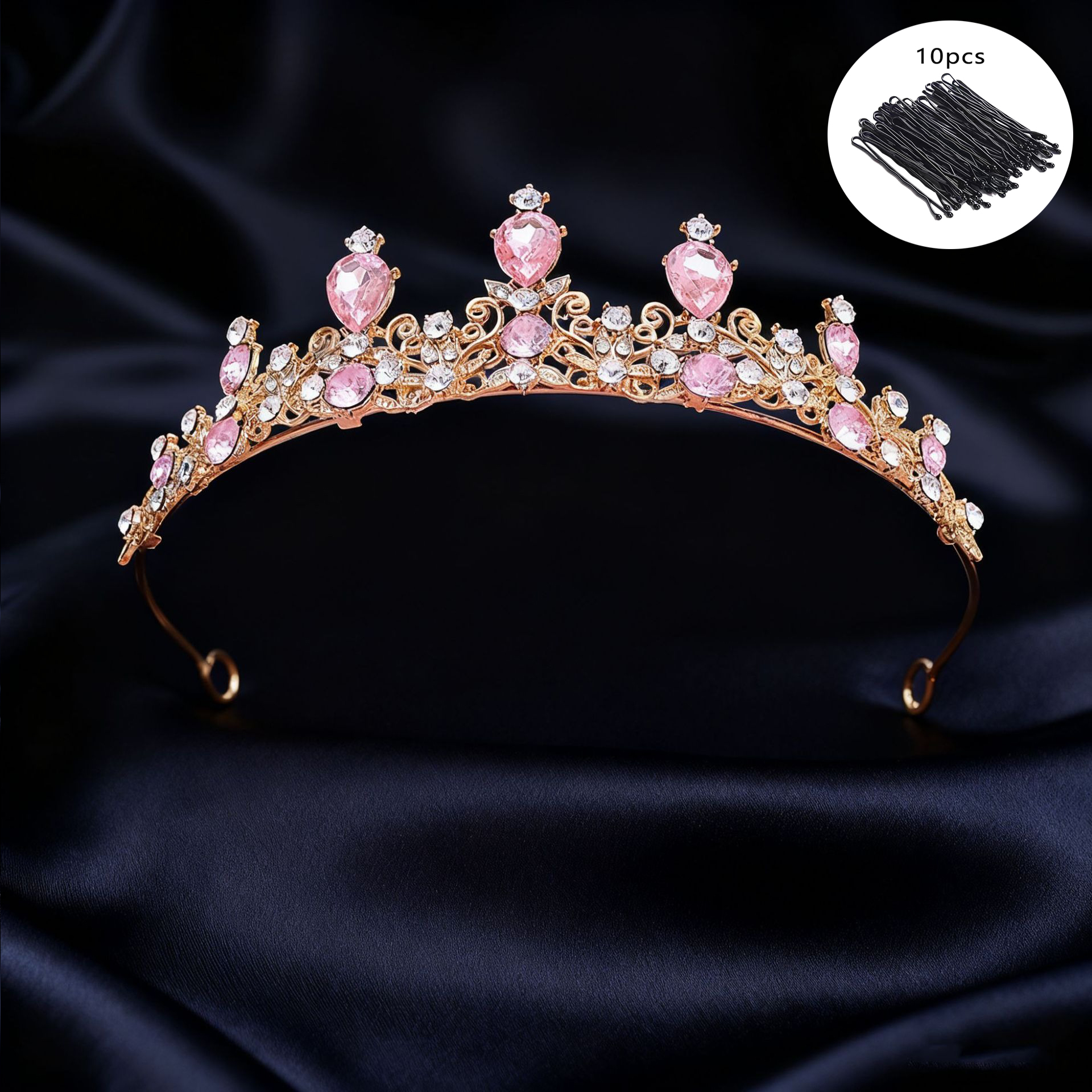 Bridal Tiara Vintage Scroll Rh - Event & Party Supply recension och pris