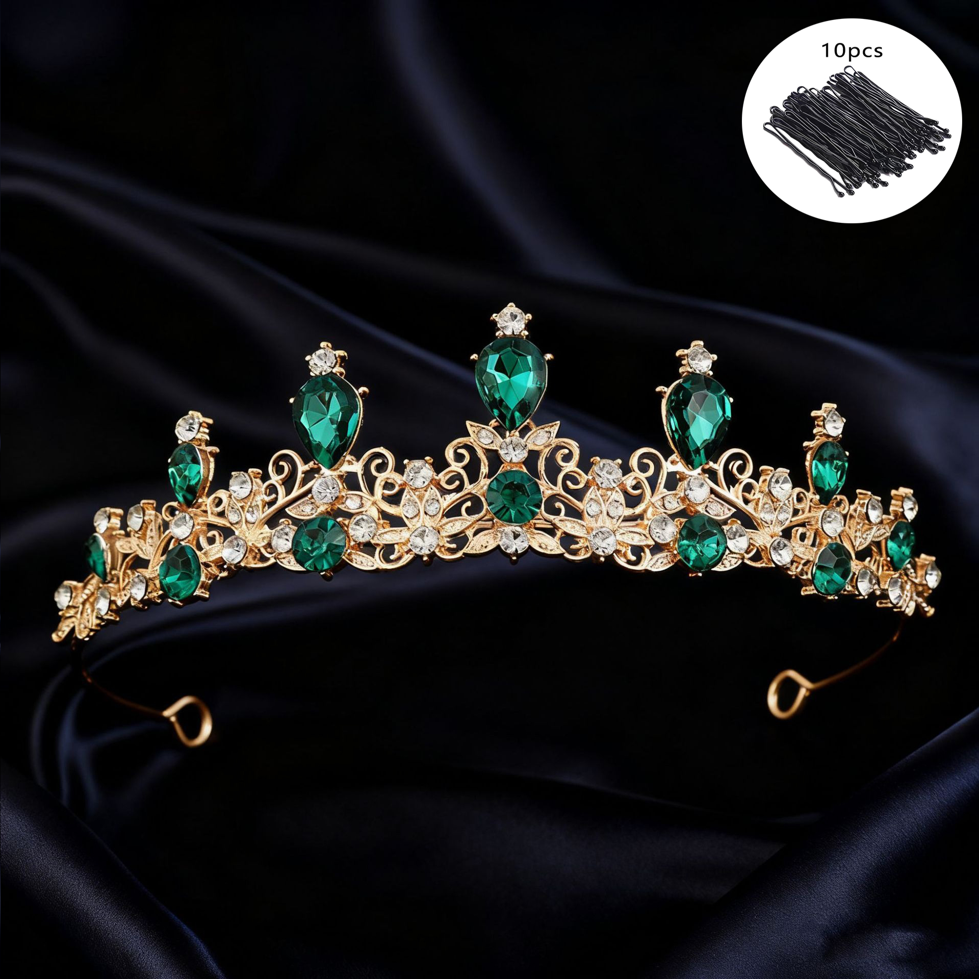 Bridal Tiara Vintage Scroll Rh - Event & Party Supply recension och pris