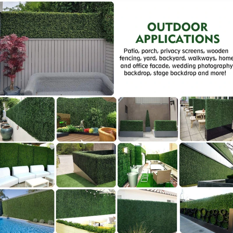 Artificial Plants Grass Wall B - Flower Wall Panel recension och pris