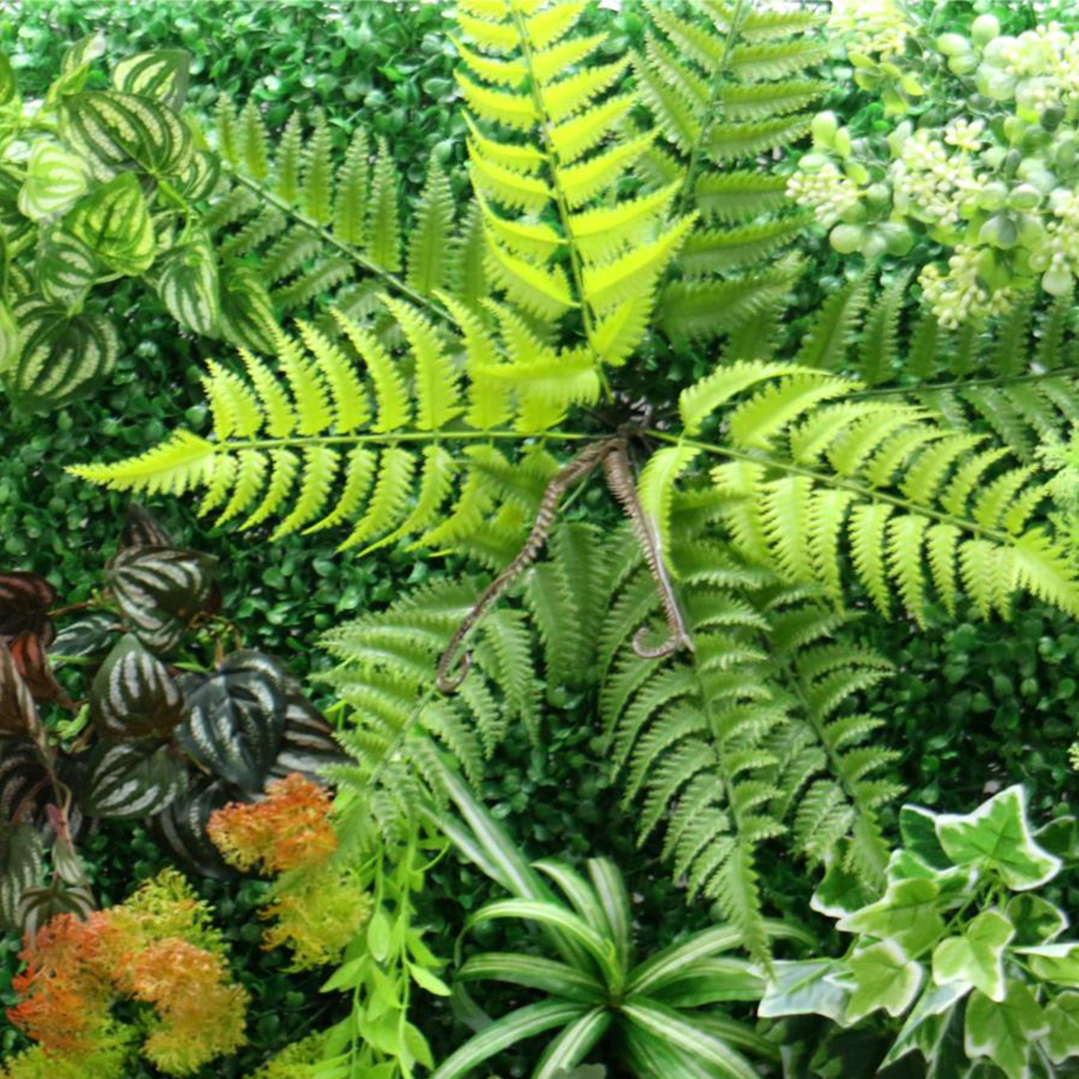 Artificial Plant Wall Plastic  - Flower Wall Panel recension och pris