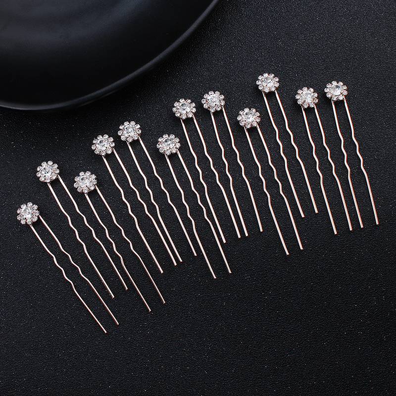 12PK/Set Fashion Rhinestone Fl - Event Suppliers recension och pris