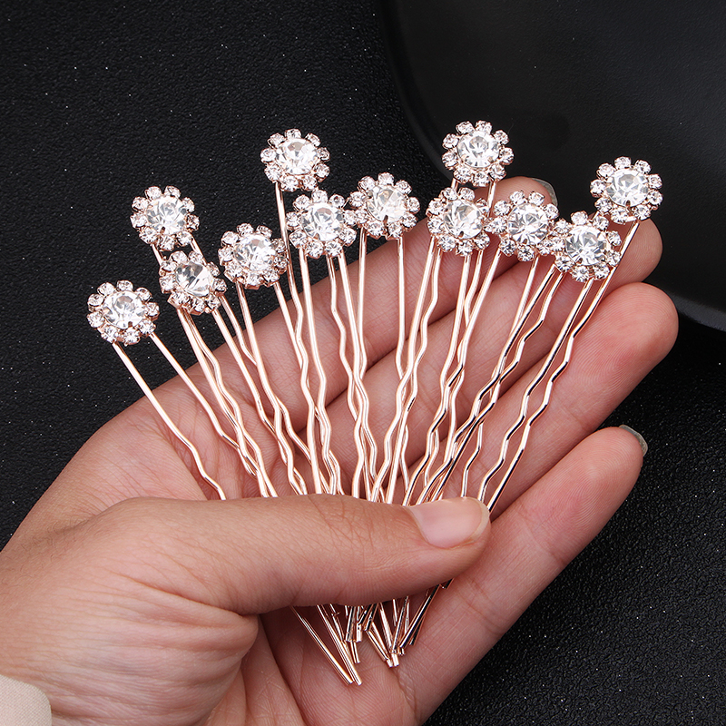 12PK/Set Fashion Rhinestone Fl - Event Suppliers recension och pris