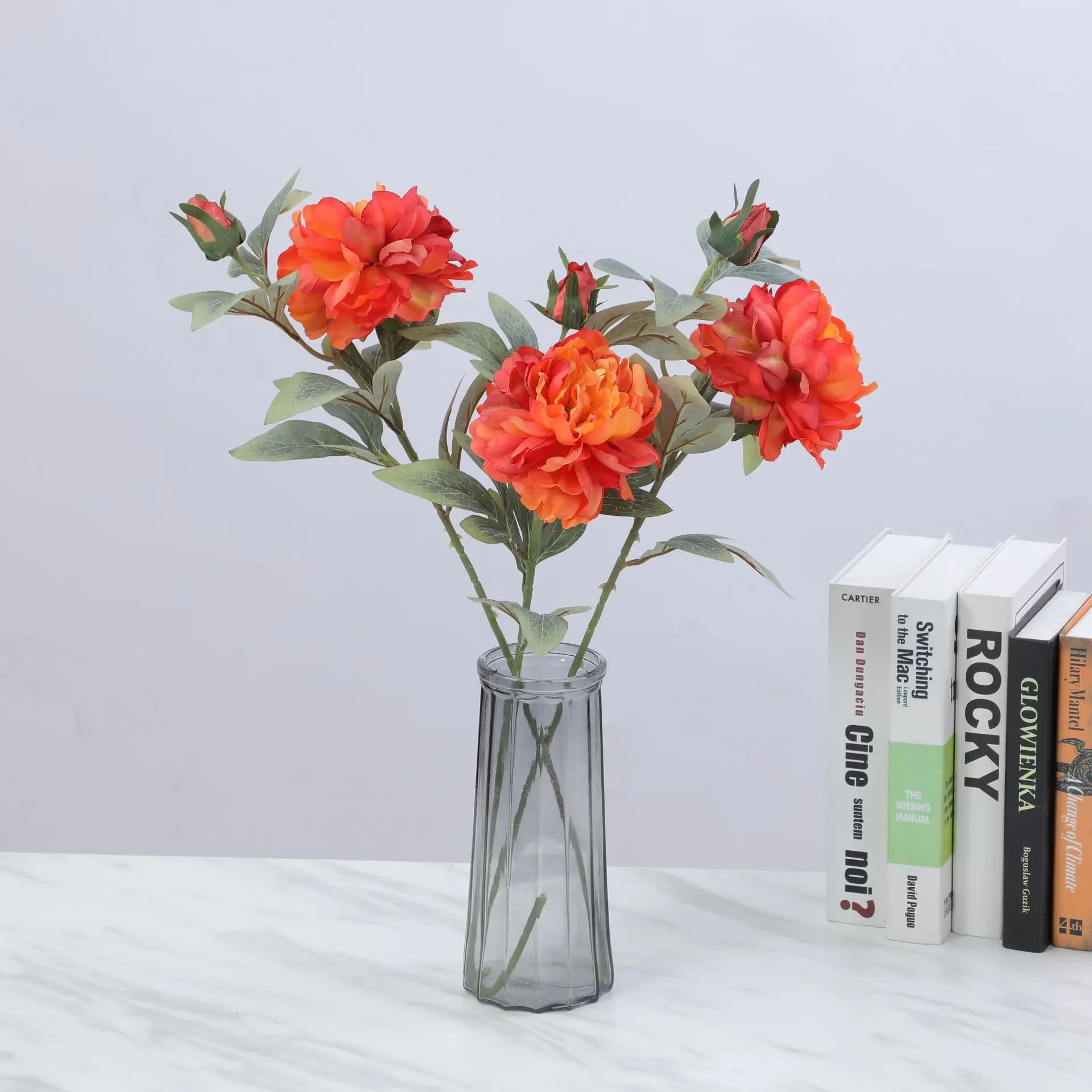 Artificial Peony Flower Single - Flower Wall Panel recension och pris
