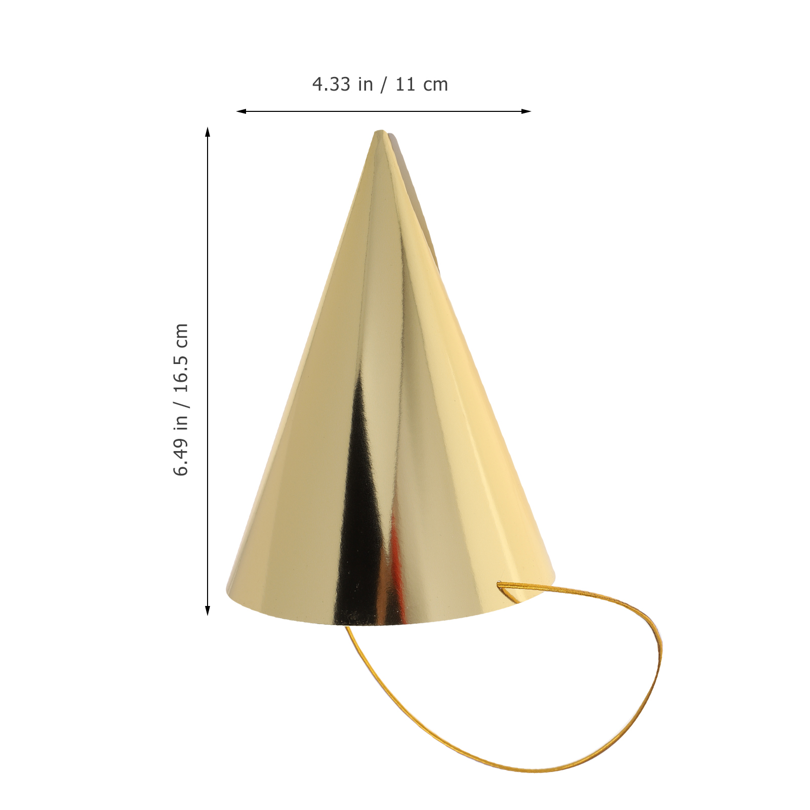 8pcs Adorable Children Birthda - Party Hat Cone recension och pris