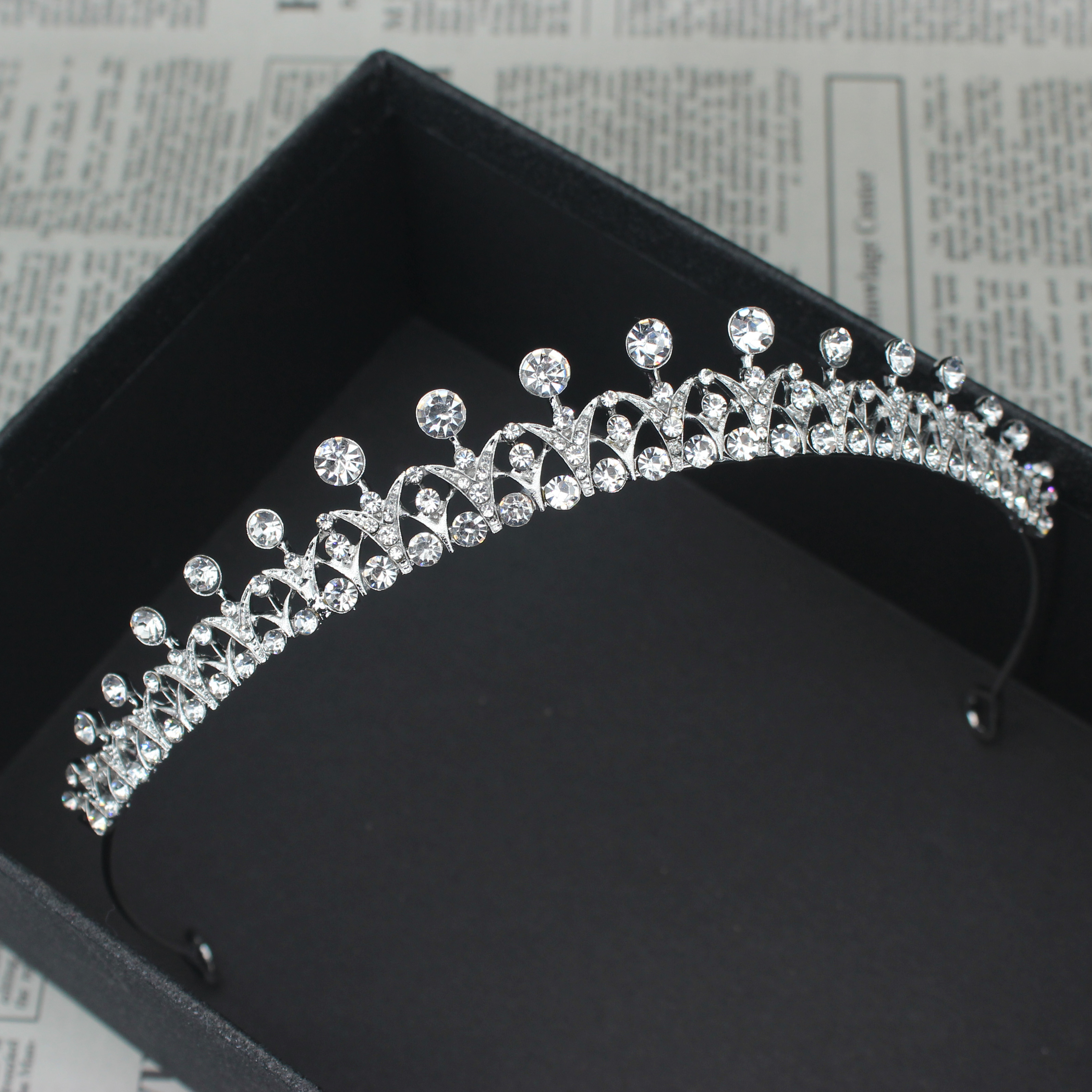 Crystal Wedding Bridal Tiara H - Event Suppliers recension och pris