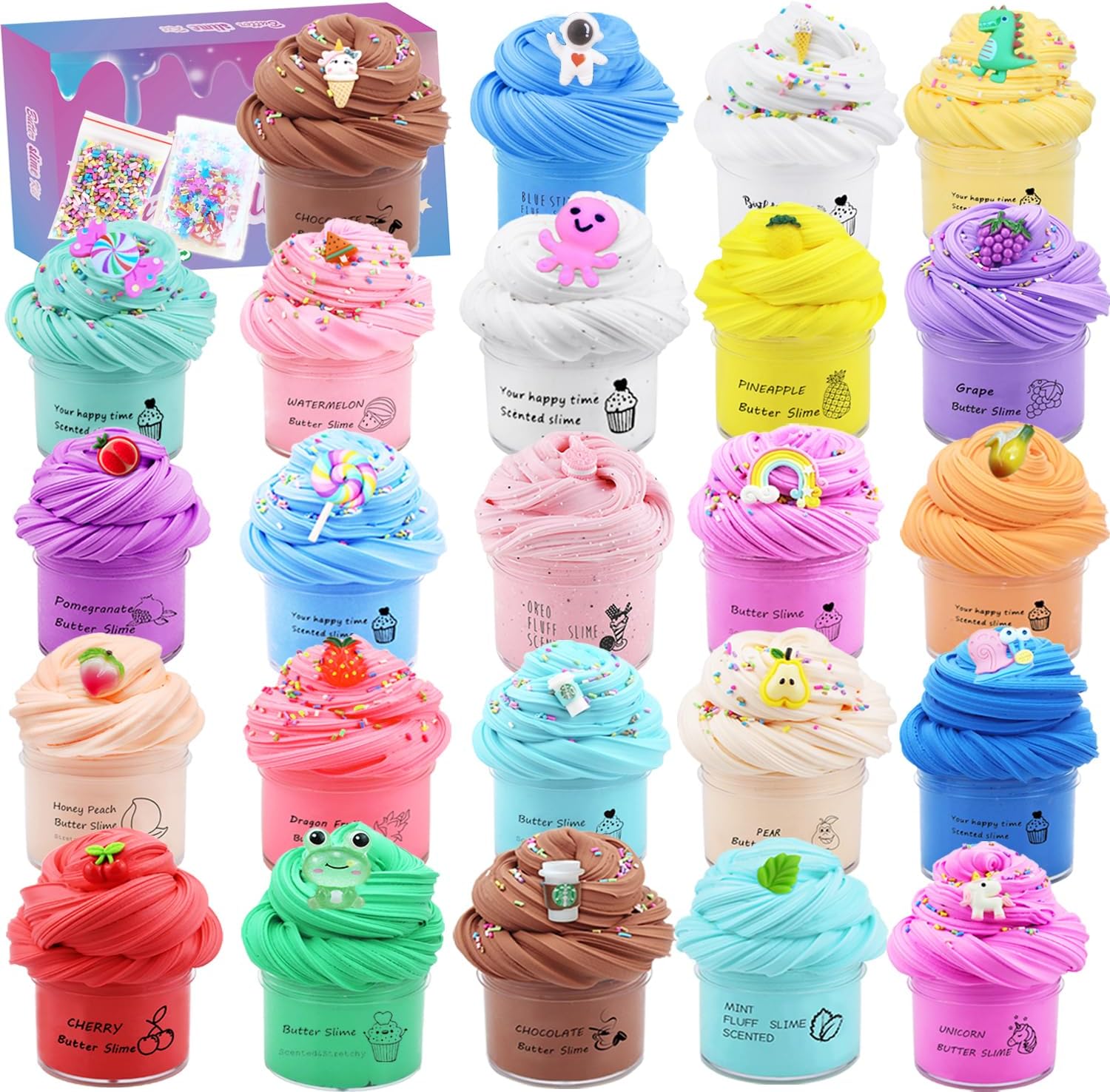 24 Pack Butter Slime Kit, Part - Party Favor Bag recension och pris