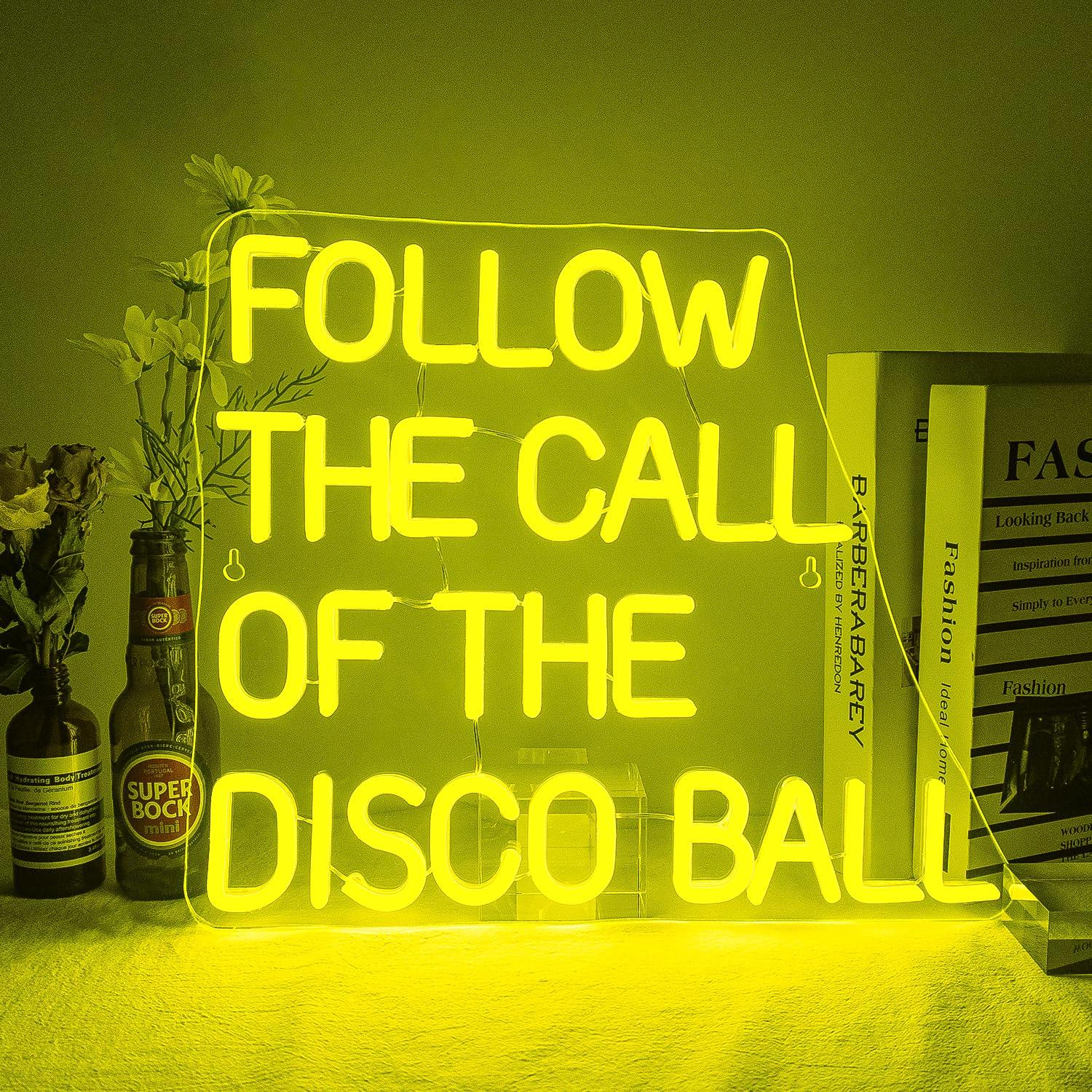 Follow The Call Of The Disco B - Neon Sign Party recension och pris