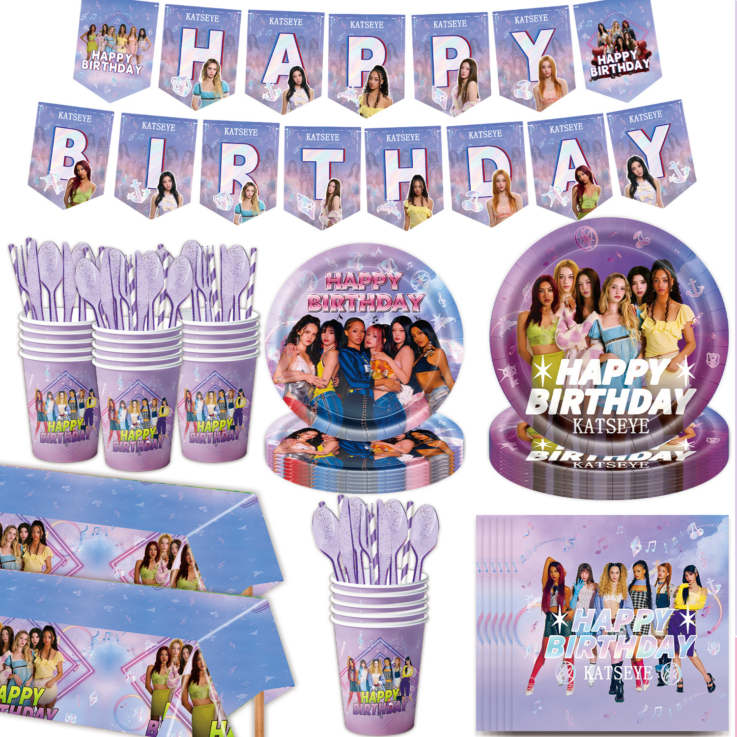 K&Katseye Idol Birthday Party  - Led Balloon Light recension och pris