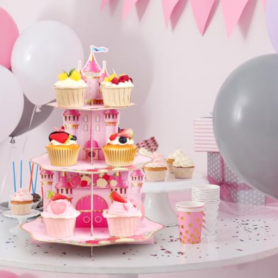 3 Tier Cupcake Stand Birthday  - Cupcake Stand Tier recension och pris