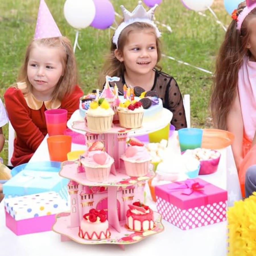 3 Tier Cupcake Stand Birthday  - Cupcake Stand Tier recension och pris
