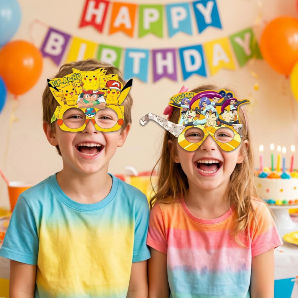 Pokémon-themed paper glasses.  - Supply Event recension och pris
