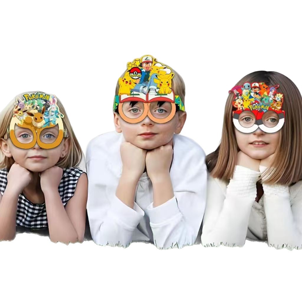 Pokémon-themed paper glasses.  - Supply Event recension och pris