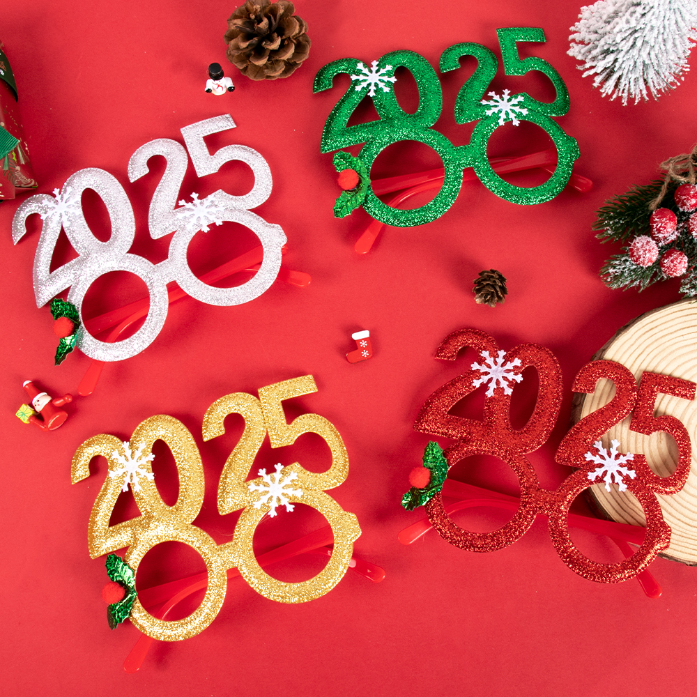 2025 Christmas Glasses Frame S - Photo Booth Frame recension och pris