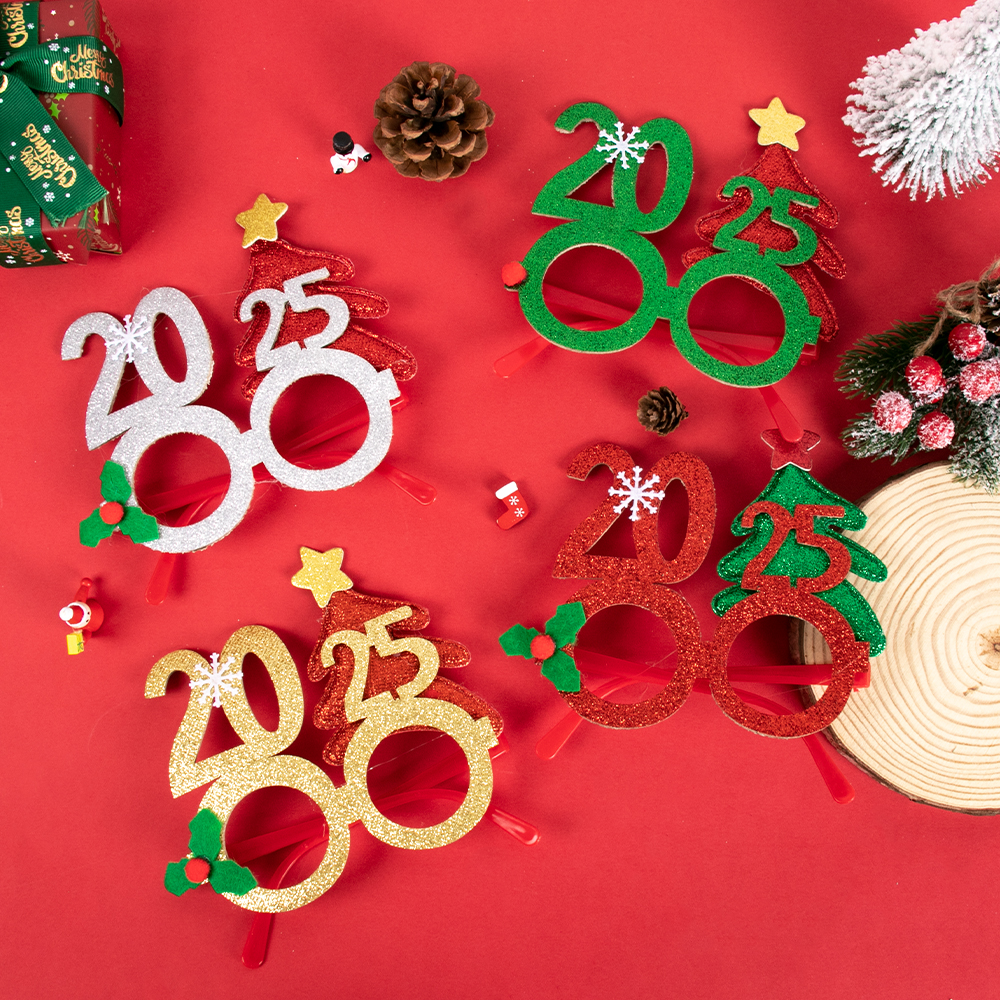 2025 Christmas Glasses Frame S - Photo Booth Frame recension och pris