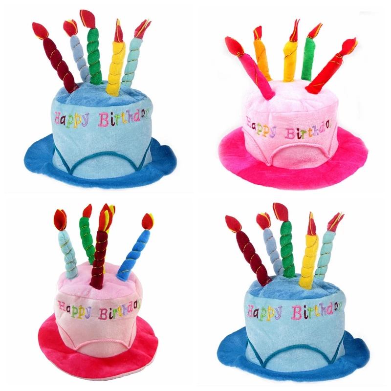 Birthday Cake Hat Birthday Can - Party Hat Cone recension och pris