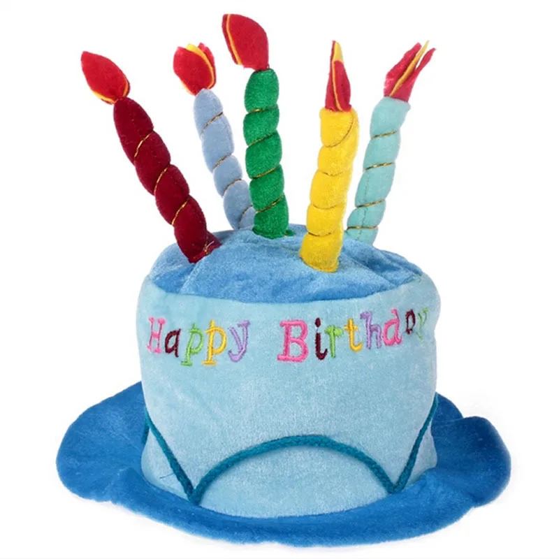 Birthday Cake Hat Birthday Can - Party Hat Cone recension och pris