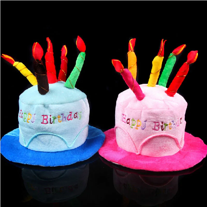 Birthday Cake Hat Birthday Can - Party Hat Cone recension och pris