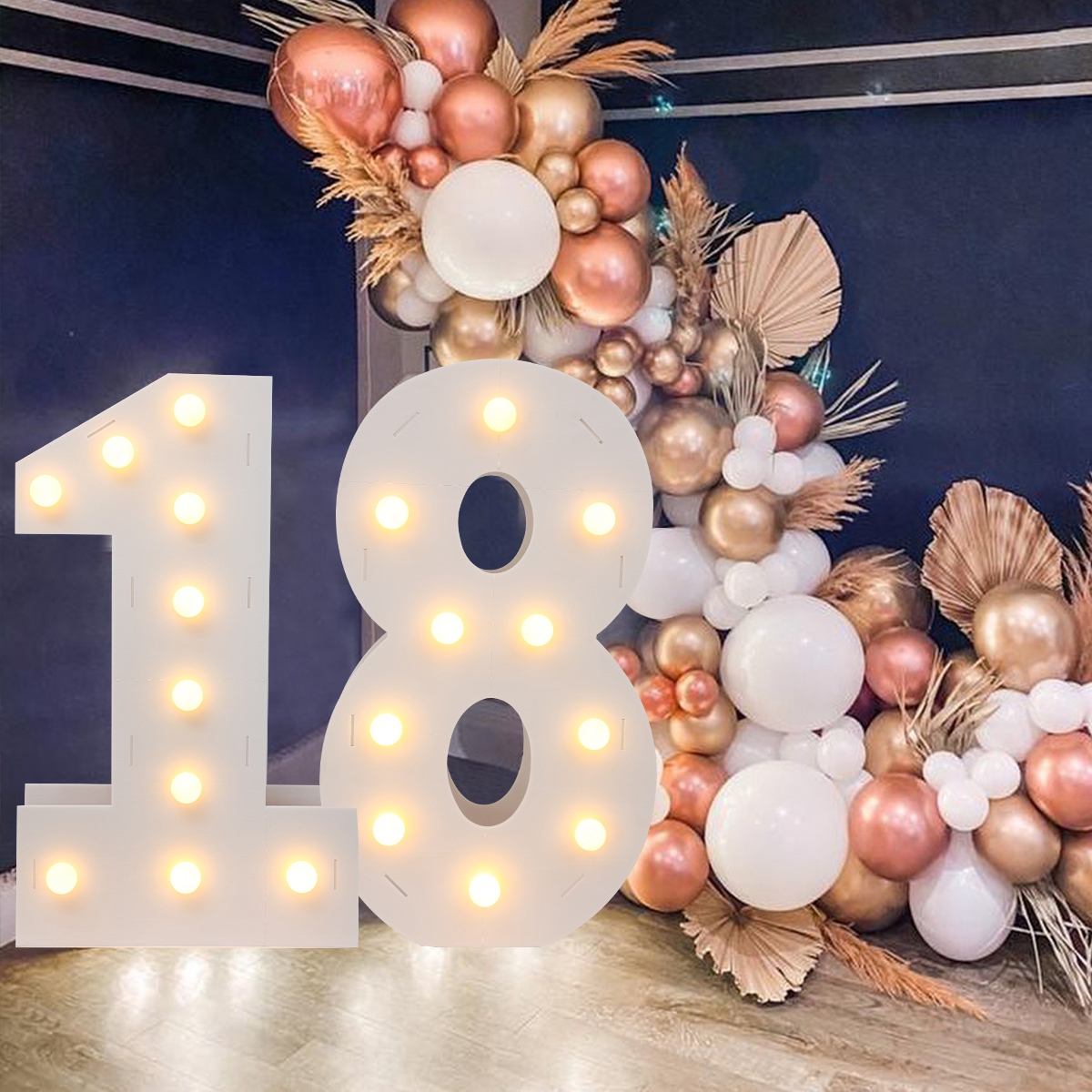 91.5CM Giant Number Led Light  - Led Balloon Light recension och pris