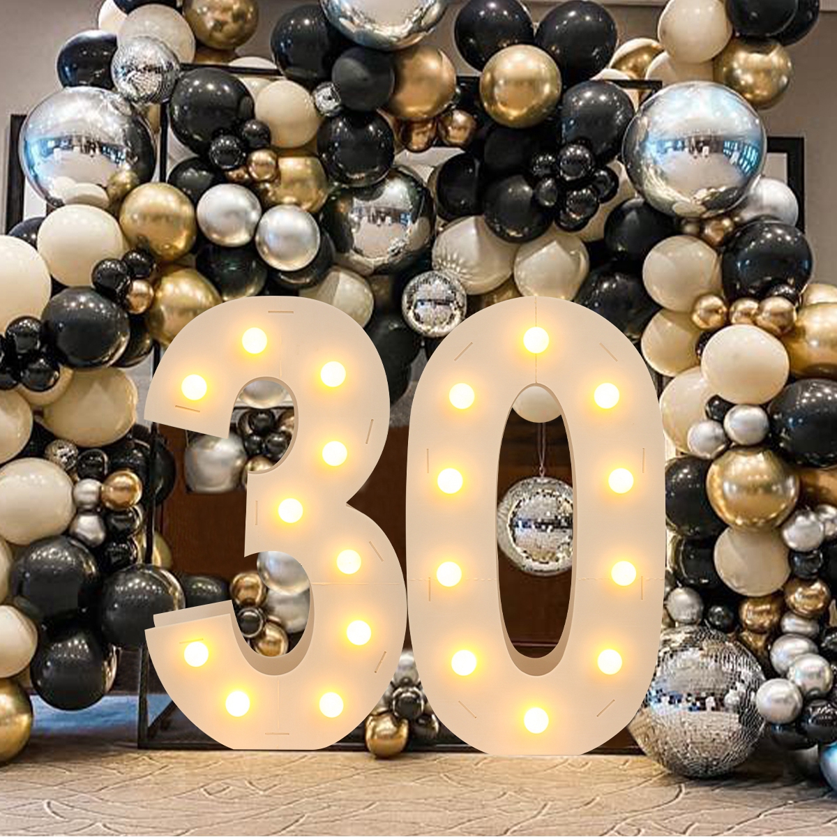 91.5CM Giant Number Led Light  - Led Balloon Light recension och pris