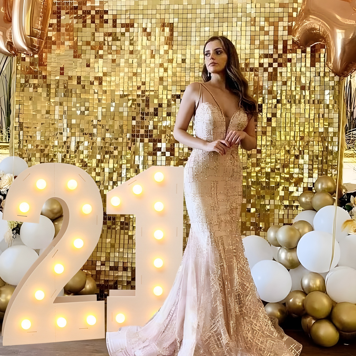 91.5CM Giant Number Led Light  - Led Balloon Light recension och pris