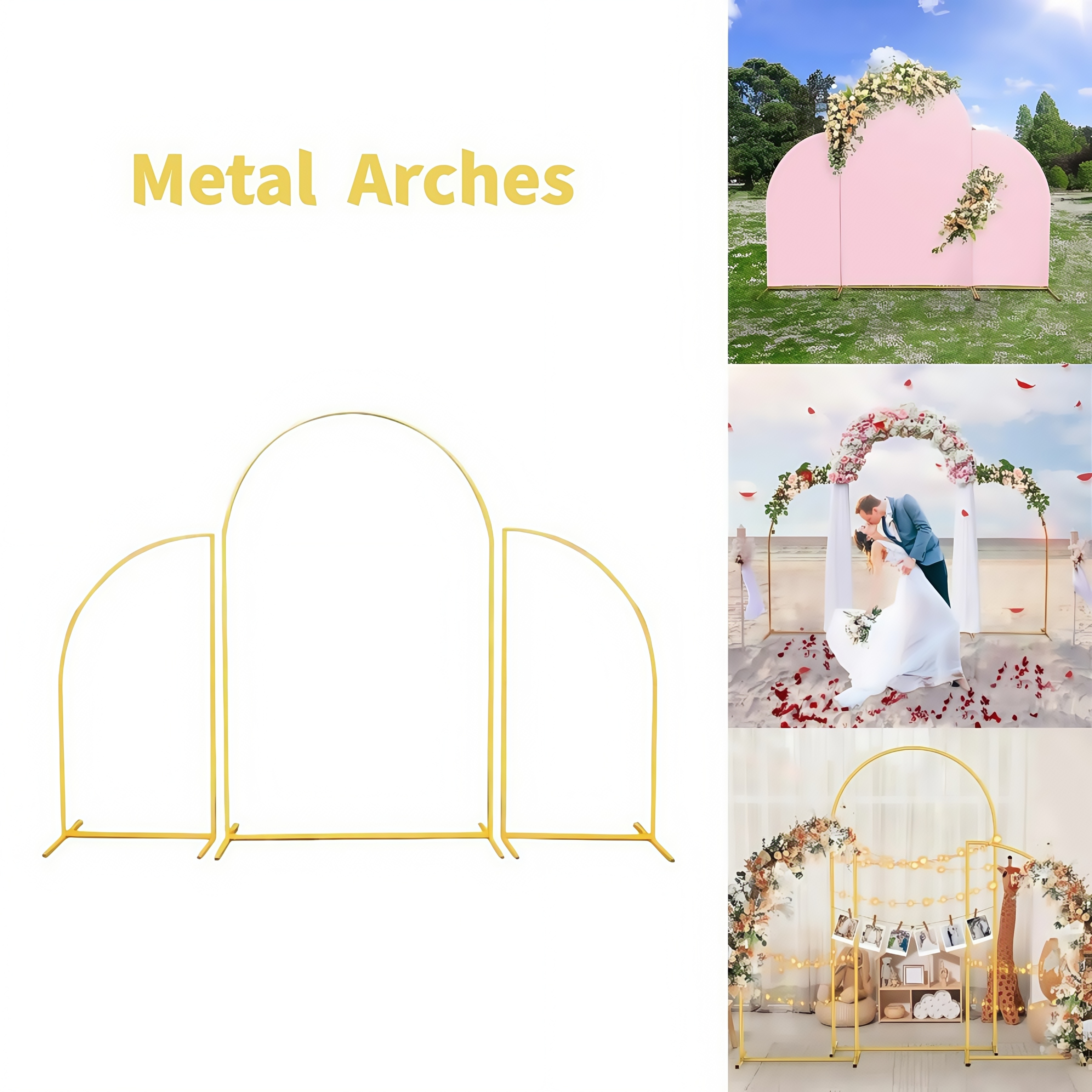 Crown Metal Arch Stand,3pcs Se - Balloon Arch Kit recension och pris