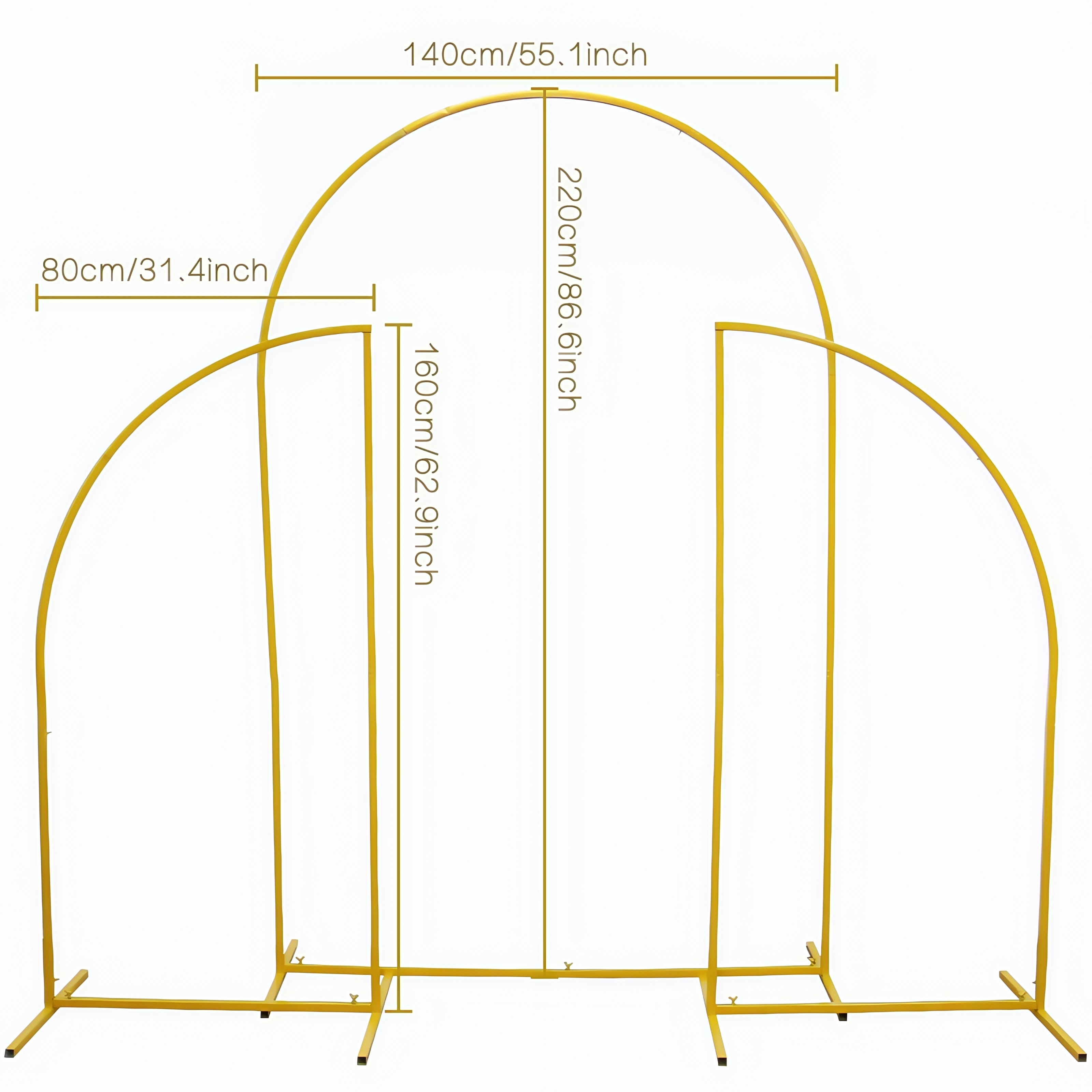 Crown Metal Arch Stand,3pcs Se - Balloon Arch Kit recension och pris