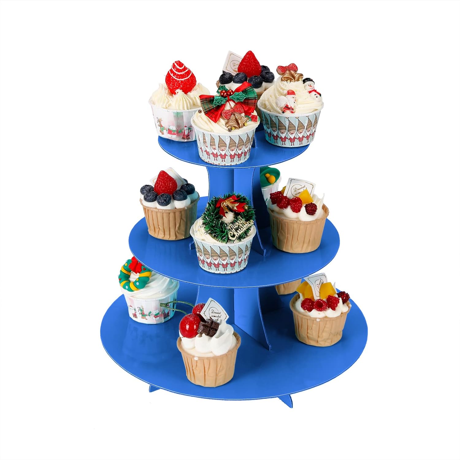 3-Tier Cupcake Stand, 2Pcs, St - Cupcake Stand Tier recension och pris