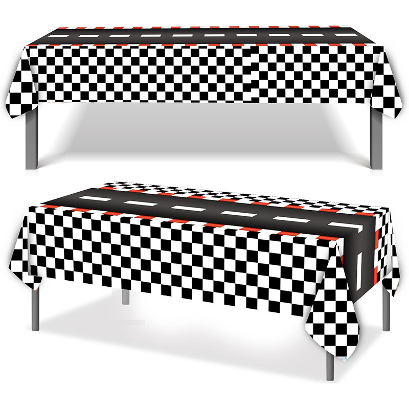 Racing Car Theme Disposable Ta - Table Cloth Disposable recension och pris