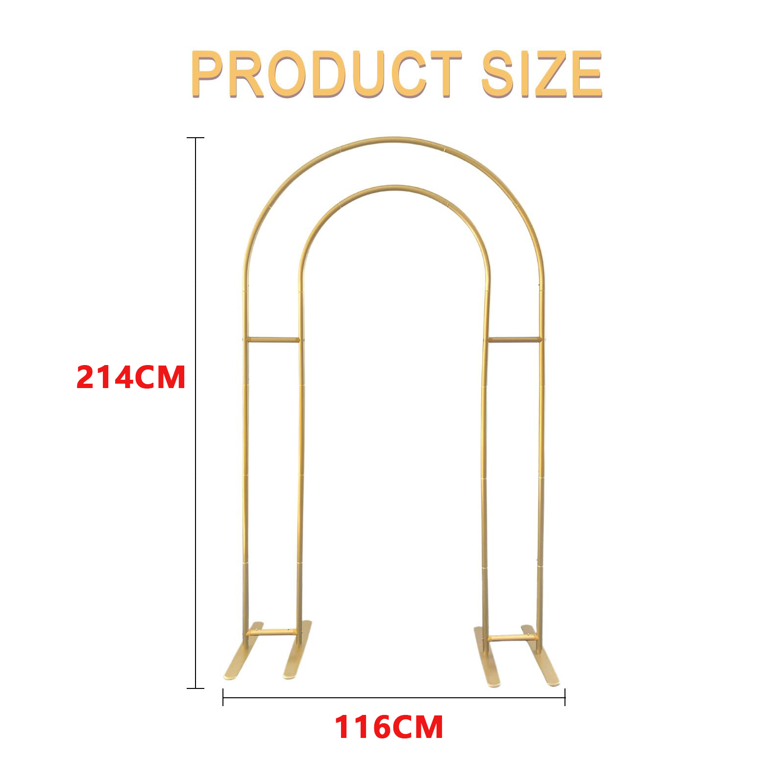 Open Arch Backdrop Stand, Doub - Balloon Arch Kit recension och pris