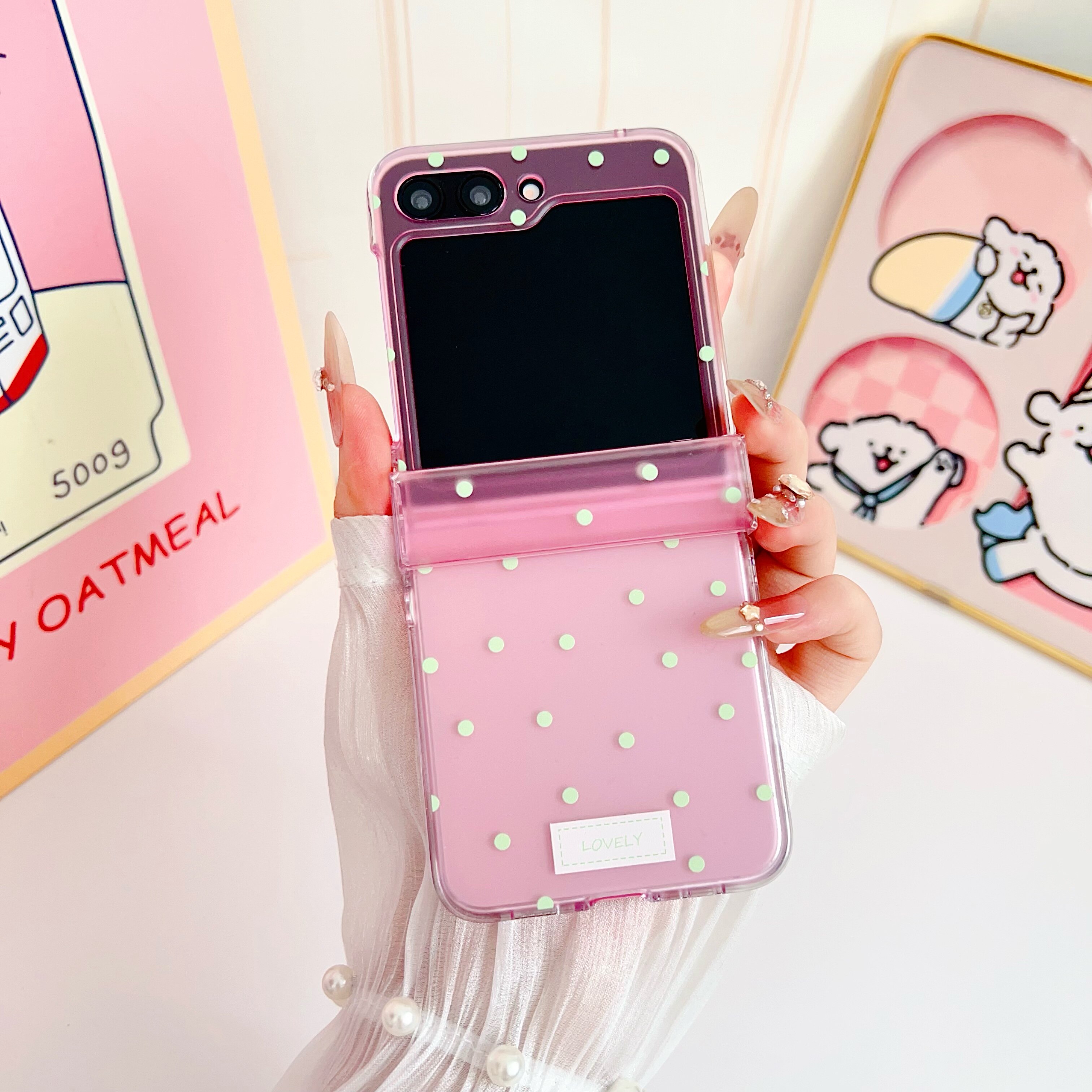 Pink blue polka dot birthday g - Event Z recension och pris