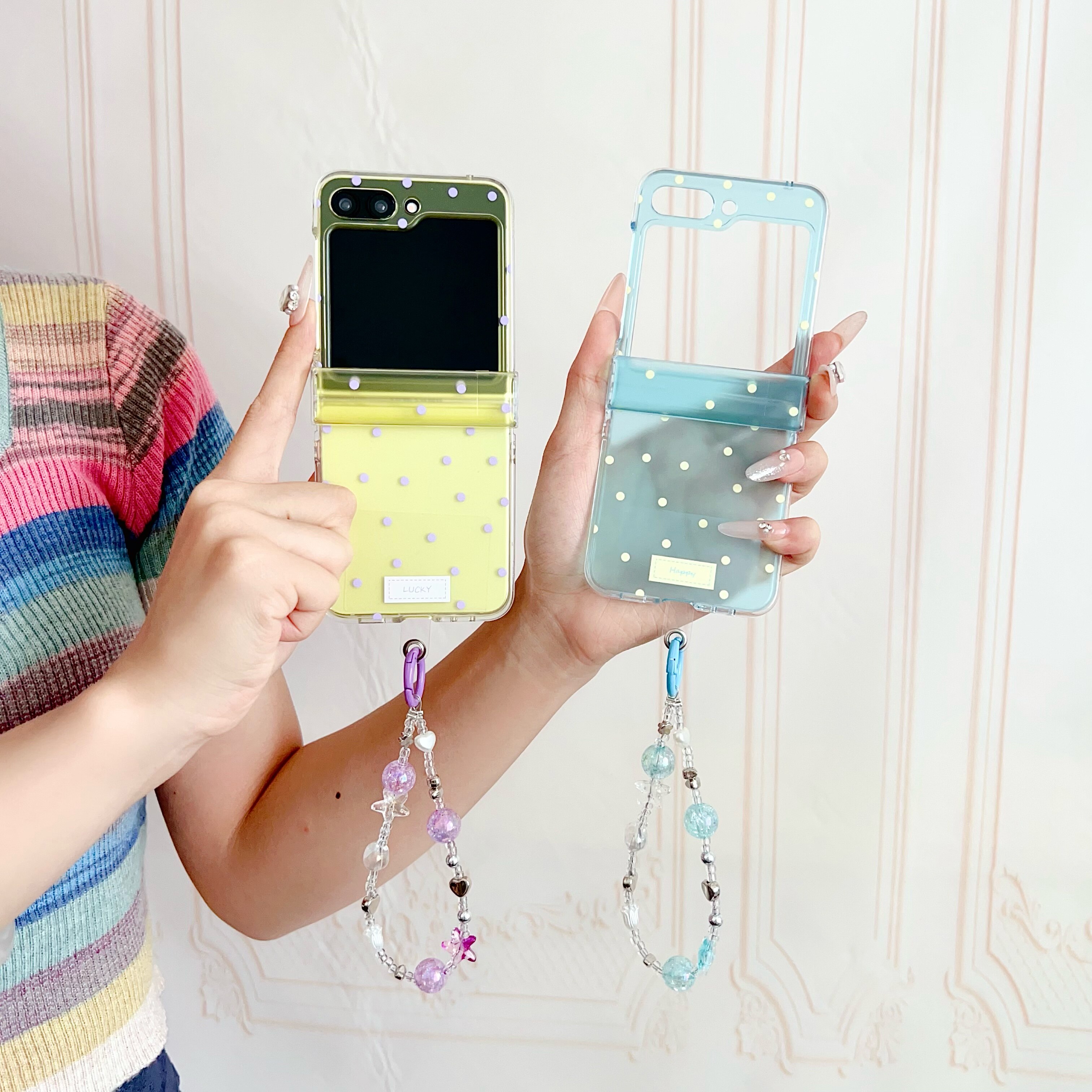Pink blue polka dot birthday g - Event Z recension och pris