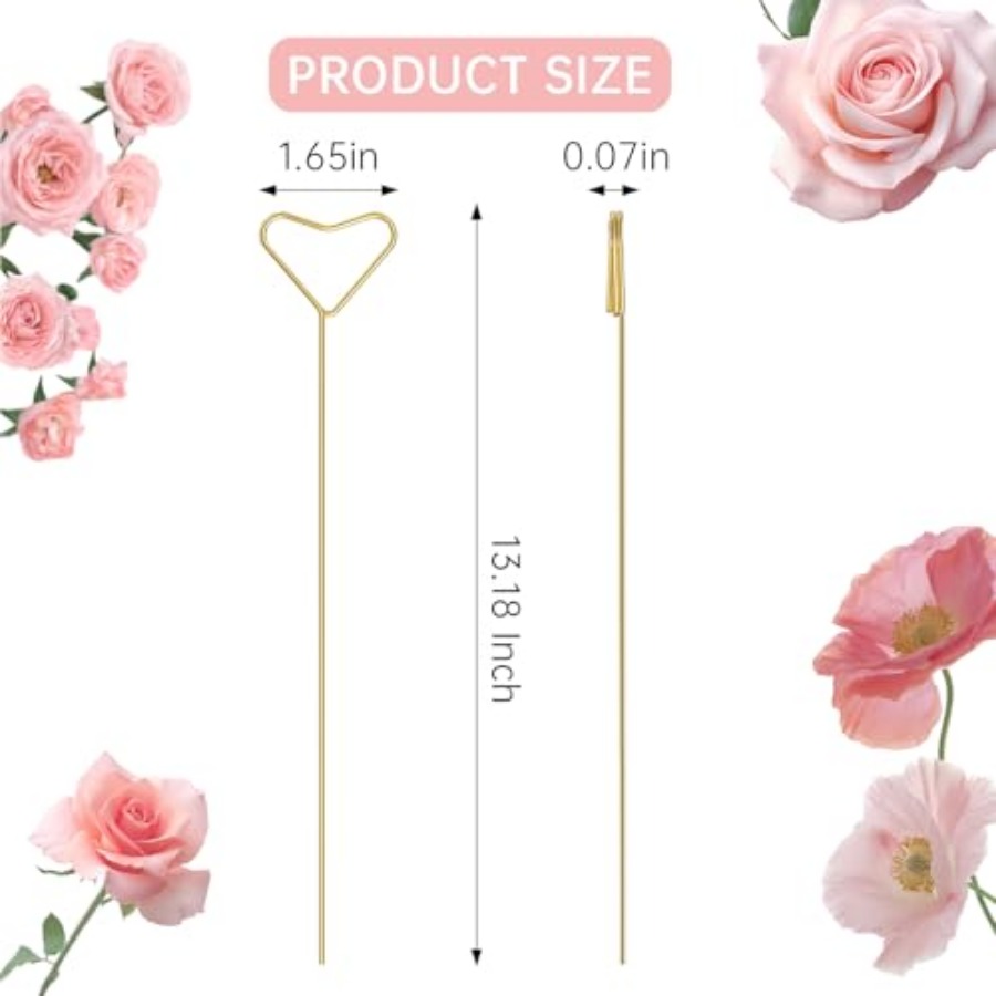 40 Packs Floral Card Holder Pi - Centerpiece Stick recension och pris