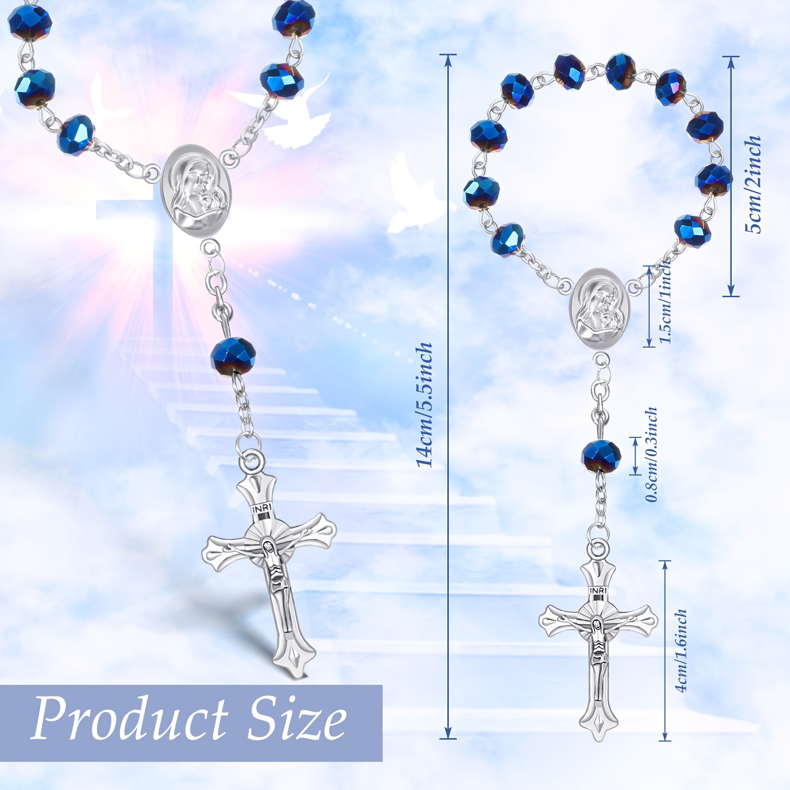 50 Sets Baptism Favors Rosary  - Party Favor Bag recension och pris