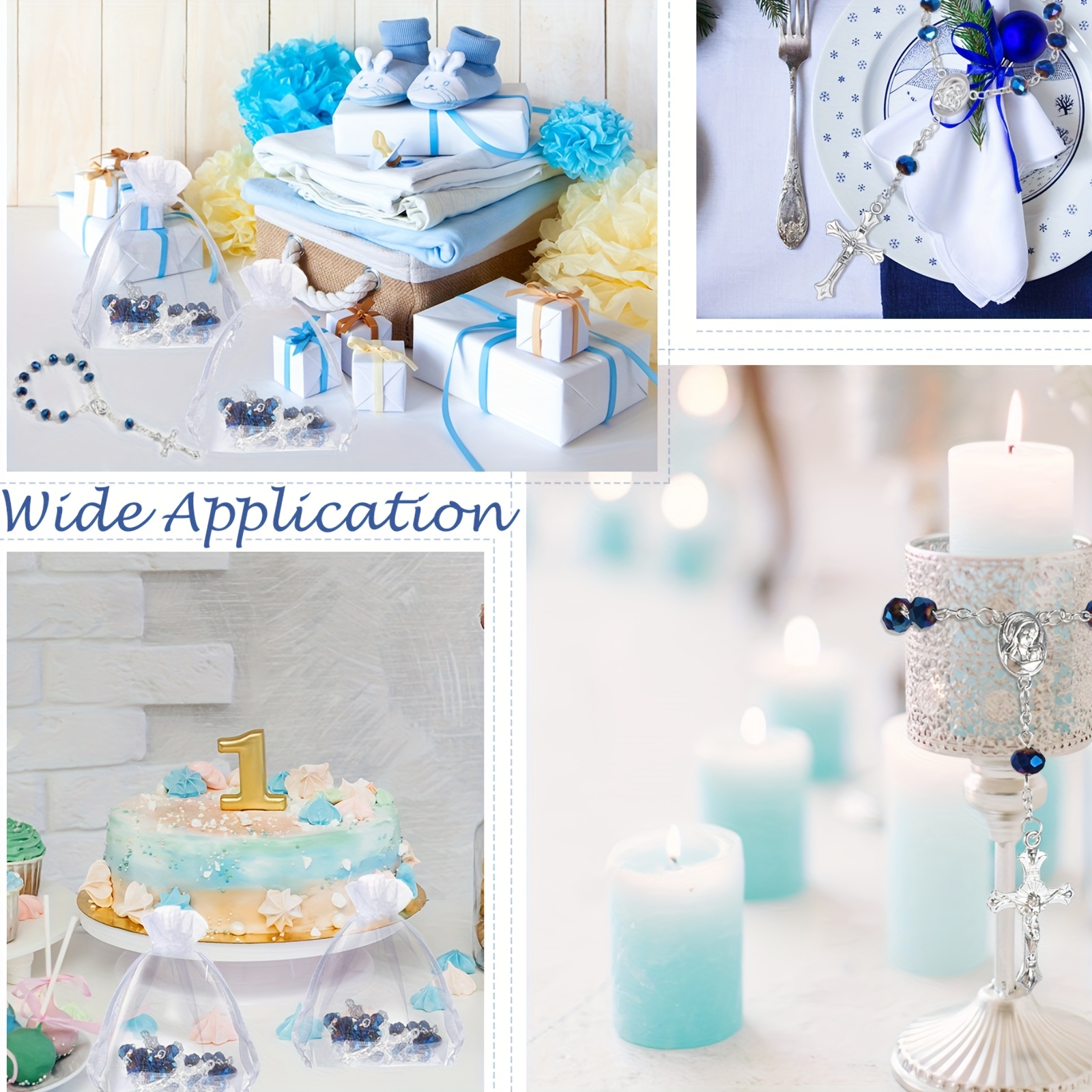 50 Sets Baptism Favors Rosary  - Party Favor Bag recension och pris