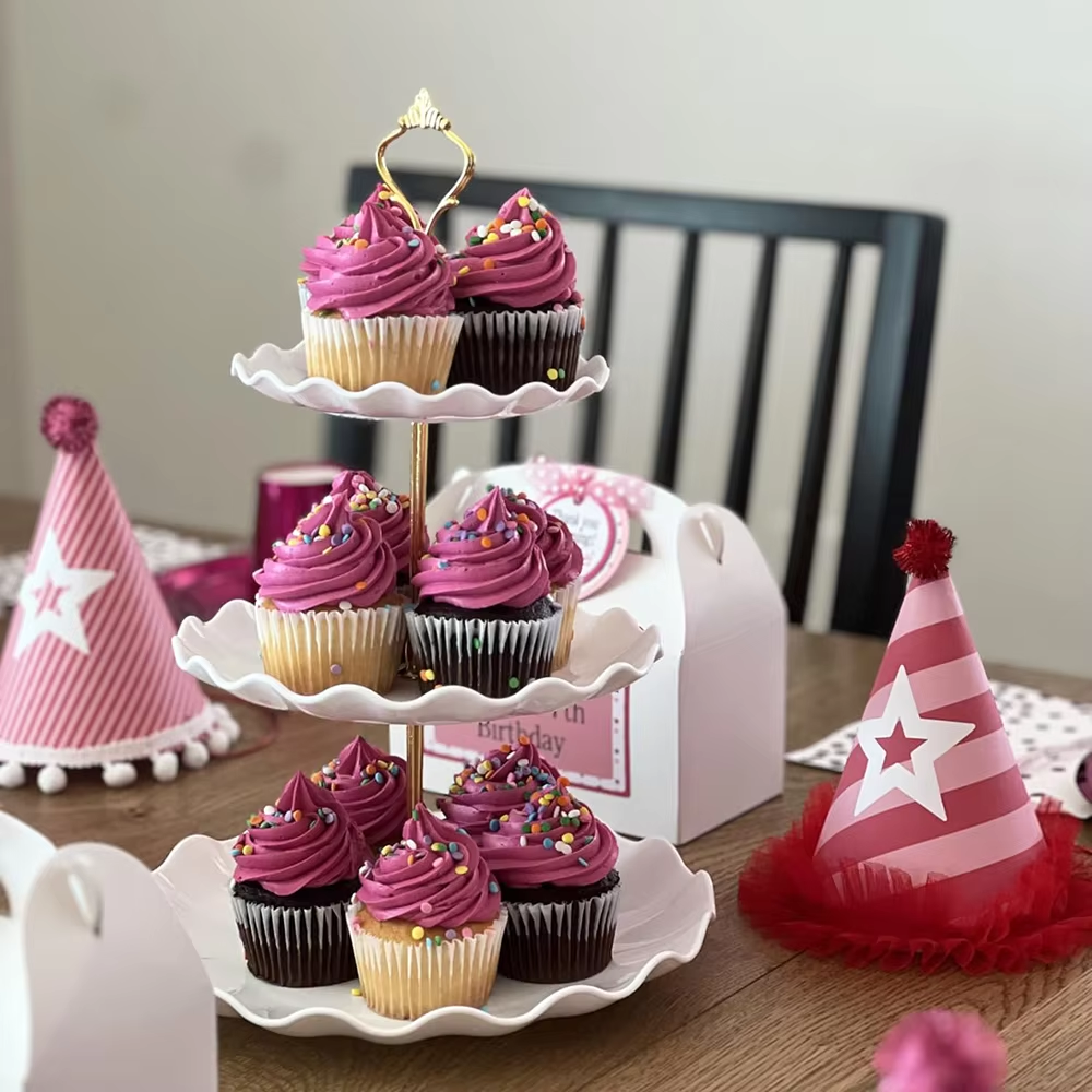 3 Tier Dessert Cupcake Stand W - Cupcake Stand Tier recension och pris