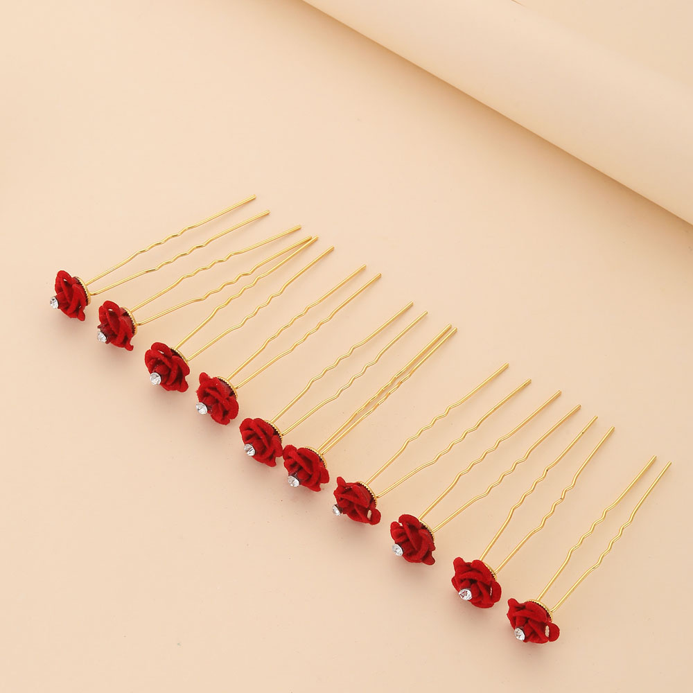 10Pcs Rose Hair Accessories We - Event Suppliers recension och pris