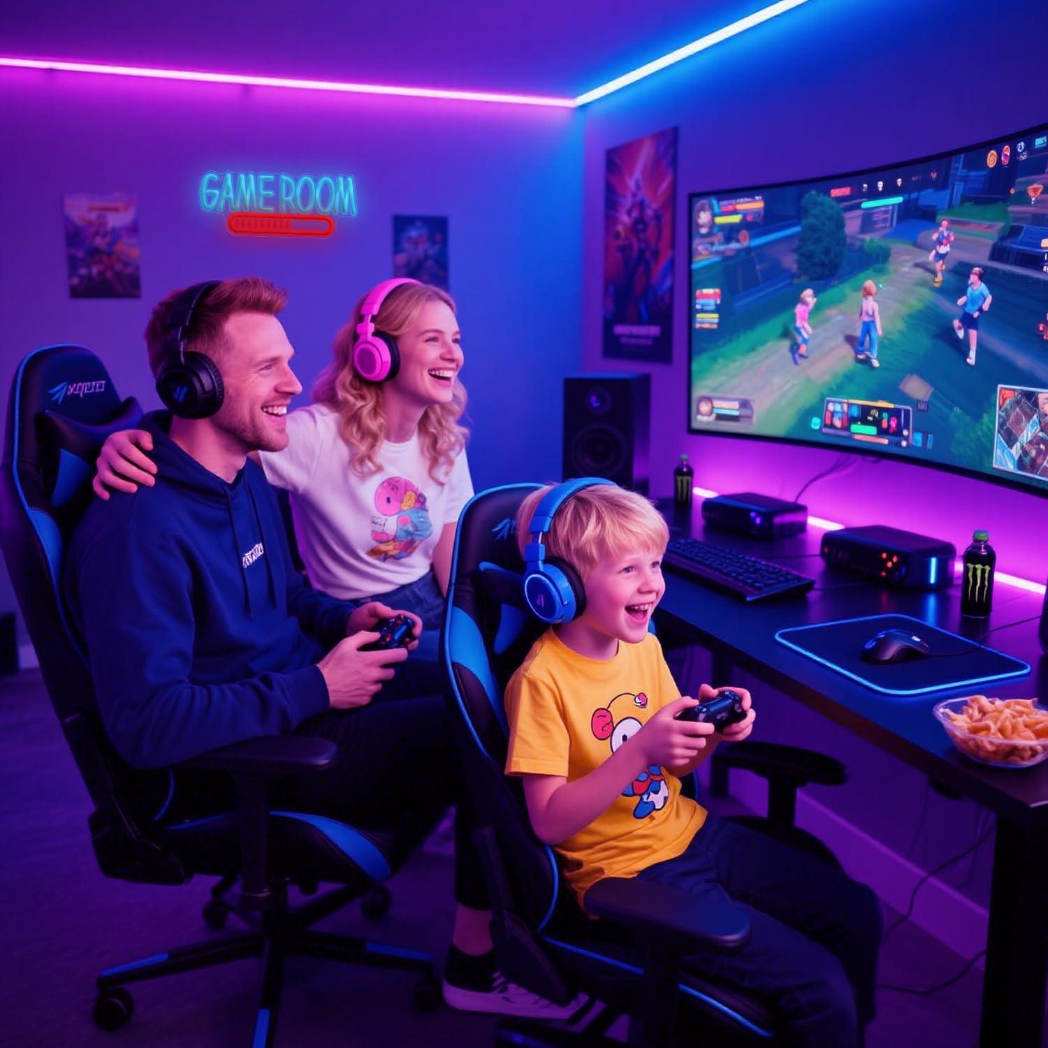 Game Room Neon Sign USB Powere - Event & Party Supply recension och pris